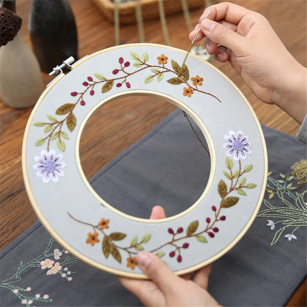 Hollow Flower - DIY Embroidery Starter Kit