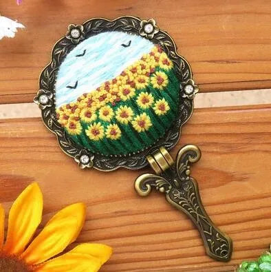 FloralCraft - Embroidery Mirror Set