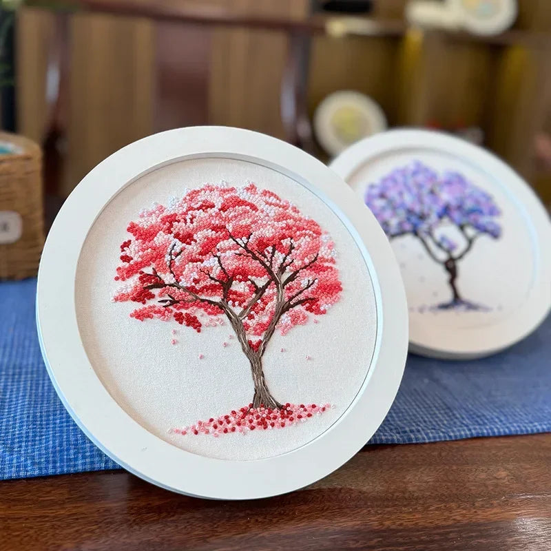 Seasonal Tree - DIY Embroidery Kit