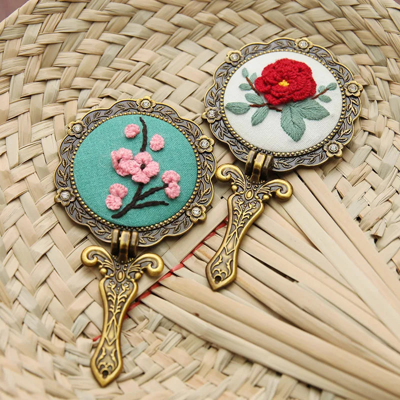 FloralCraft - Embroidery Mirror Set