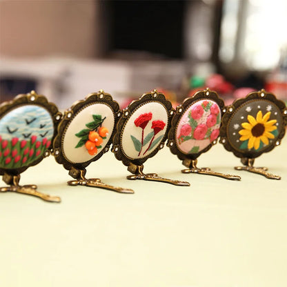 FloralCraft - Embroidery Mirror Set