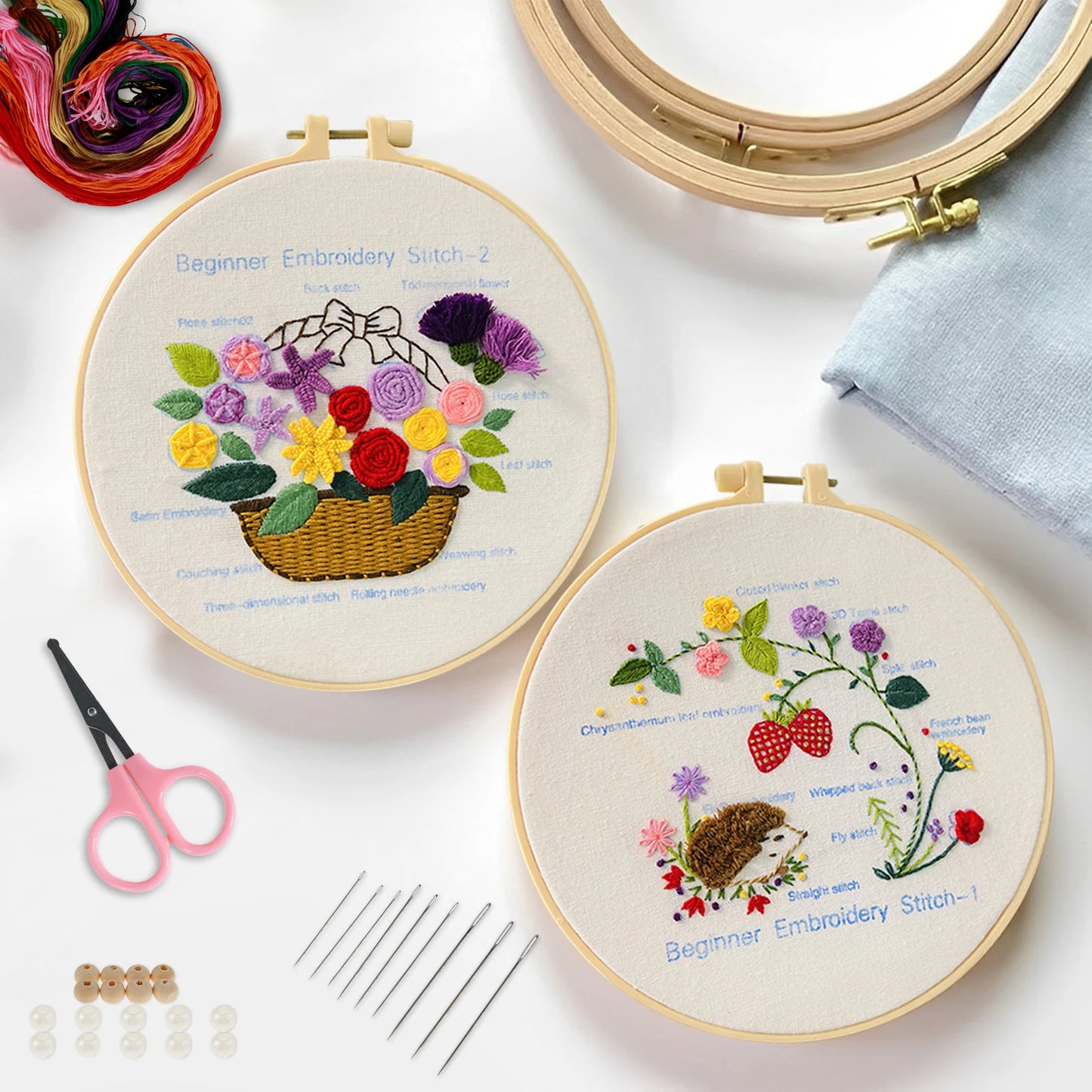 Stitch & Learn - Embroidery Kits