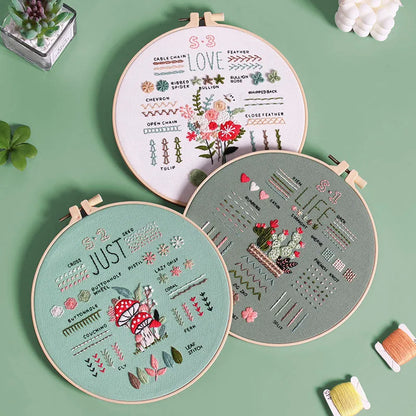 Stitch & Learn - Embroidery Kits